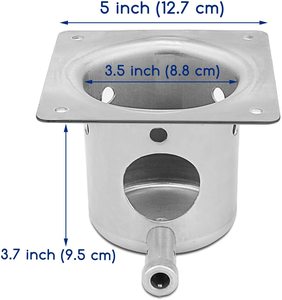 Pot brûleur de granulés de remplacement, 5x3.5x3.75 pouces, pour entraîneur et boss - Product Image 2