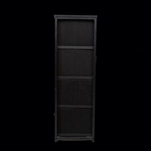 Commode autoportante moderne en tissu pour salon, durable, avec panneaux en MDF et acier inoxydable, en pin, disponible en plusieurs couleurs – Fournisseur en gros - Product Image 4