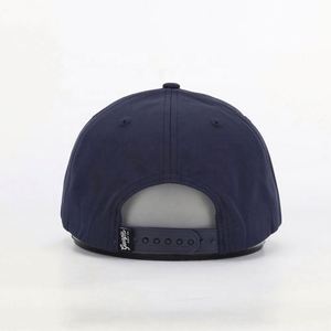 Oem Custom 5 Panel Sporty Sports Polyester Canvas Curved <b>Hat</b> Woven Patch Golf Gorras Embroidery Logo High Quality Adjustable - Product Image 5