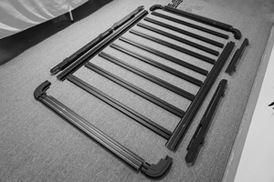 Portapacchi per tetto per auto piattaforma per tetto Cargo compatibile con VOLKSWAGEN MULTIVAN/<span class=keywords><strong>CARAVELLE</strong></span> - Product Image 3
