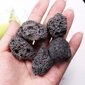 Vente en gros à prix réduit Pierre de lave naturelle brute de plusieurs tailles Pierre de guérison brute pour décoration - Product Image 5