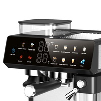 Nuevo diseño de uso comercial en el hogar 220V 1350W máquina de café Espresso comercial semiautomática para UE AU Reino Unido enchufe de EE. UU.