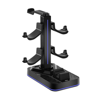 Base de charge pour manette Switch2 Pro, support de casque et support de stockage USB pour manette Switch 2 Pro