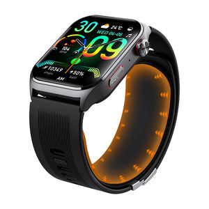 Montre connectée F520Pro avec grand écran carré de 2,10 pouces, pompe à air, surveillance de la pression artérielle, fréquence cardiaque, suivi de la santé, 136+ modes sportifs - Product Image 6