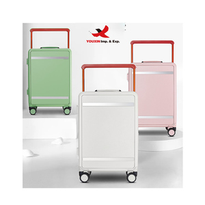 Gift Custom PC Material Travel Bags Travelling Trolley <b>Suitcases</b> Set Carry-On Luggage Travel Trolley <b>Suitcase</b> Luggage - Product Image 2