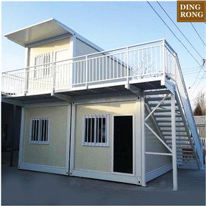 Mobile de maison pré-assemblée, structure en acier, simple, prêt à transporter, 2 chambres, maisons, hôtels - Product Image 5