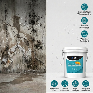Peinture imperméable de haute qualité adaptée aux toits, aux salles de bain, aux balcons et aux sous-sols - Product Image 3