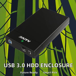 Carcasa de Disco Duro SATA de 3.5 Pulgadas KINTEC K3568A USB con Tapa Deslizante, de Plástico, en Stock y Gratis - Product Image 2