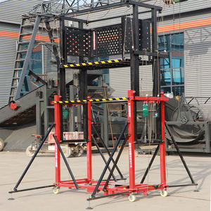 Nueva máquina de andamio de elevación eléctrica de 2-12m, andamio móvil exclusivo, plataforma de elevación de cables, carro, eslinga de <span class=keywords><strong>cuerda</strong></span> de alambre para comercio exterior - Product Image 3