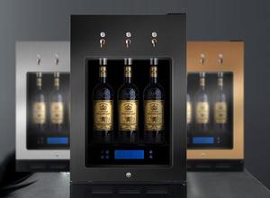 Stand Up Wine Cooler frigo Mini distributore di <span class=keywords><strong>vino</strong></span> frigo con 6 bottiglie 3 beccuccio