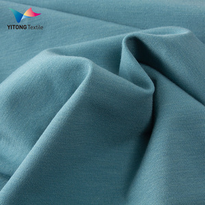 Tissu en tricot Interlock 230gsm 56% Acrylique 28% Modal 9% Viscose 7% Spandex Tissu pour vêtements <span class=keywords><strong>de</strong></span> détente - Product Image 3