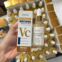Sérum pour le visage à l'acide hyaluronique, soin de la peau du visage, blanchissant, naturel, biologique, sérum à la vitamine C, étiquette privée OEM, MOQ 100 pièces