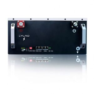 OEM 48V 100Ah Lifepo4 Batterie de stockage d'énergie domestique murale Li-ion empilée mobile avec port de communication CAN Protection IP65 - Product Image 4