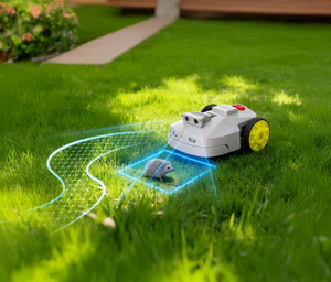 <span class=keywords><strong>Tondeuse</strong></span> à gazon robotisée intelligente à guidage GPS, autonome et auto-rechargeable, pour la coupe de l'herbe de jardin - Meilleures ventes - Product Image 3