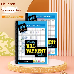 Cuaderno de Regalo con Espiral, de Cuero/Tela, para Registrar Facturas, Pagos, Consumo Diario y Ahorro de Dinero - Product Image 2