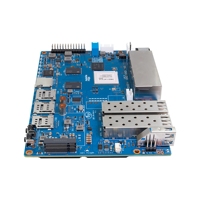 Banana Pi Bpi-r4 Mediatek Mt7988a Quad-core Corex-a73 4gb Ddr4 Mendukung Openwrt Smart Router Board Dual Gigabit Ethernet Ports