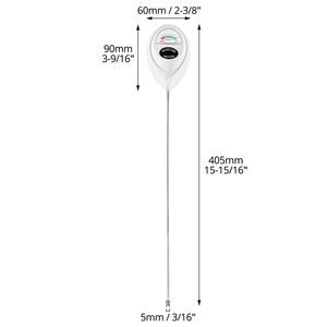 मिट्टी के लिए बहु-स्तरीय डिस्प्ले नमी मीटर के साथ चालीस सेमी लंबा इलेक्ट्रॉनिक <span class=keywords><strong>ph</strong></span> मिट्टी मीटर टेस्टर - Product Image 1