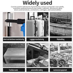 Pistola <span class=keywords><strong>Remachadora</strong></span> Neumática Industrial Luoge RL-4100LV <span class=keywords><strong>de</strong></span> Extracción Frontal Totalmente Automática para Remaches Ciegos <span class=keywords><strong>de</strong></span> Acero Inoxidable Estrechos Extendidos - Product Image 5