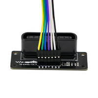 Control Remoto Yahboom 2.4G PS2 con Batería AAA Incluida para Robot, Coche Inteligente