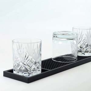 Hyri Wholesale <b>Bar</b> <b>Runners</b> Drip Mats Non-slip Pvc Rubber Service Spill Drying <b>Bar</b> Mat Black Color Beer Whiskey Wine <b>Bar</b> Mat - Product Image 6