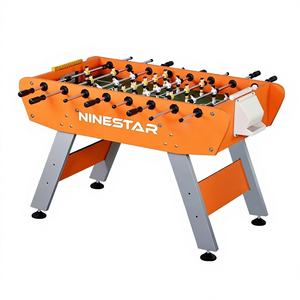 Table <span class=keywords><strong>de</strong></span> football <span class=keywords><strong>de</strong></span> table en bois personnalisée Nine-Star, jeu <span class=keywords><strong>de</strong></span> société pour deux joueurs adultes - Product Image 1