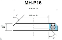 Acbantalan Headset sepeda MH-P16 bantalan bola ACB1645