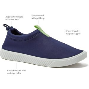 FOXA Chaussures aquatiques pour enfants à séchage rapide, à enfiler, pour la piscine et la plage, à bout fermé, avec doublure en maille et semelle extérieure en caoutchouc, idéales pour l'été - Product Image 2