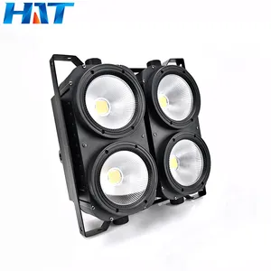 HAT professional audience light 4*100w LED COB Blinder Light 4eyes 400w audience light for party stage wedding club