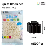 Bloques de Construcción DIY Más Populares, 500 Piezas, Mini Bloques de Diamante de 6 mm, Material Original para Niños, Juguete Creativo