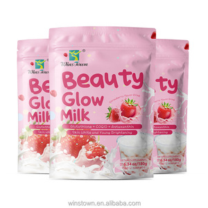 Crème non laitière Winstown Glow Peptides, enrichie en L-glutathion, pour un éclat de peau, produits de beauté, lait au thé - Product Image 6