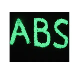 Fabricantes fornecem brilho ecológico no escuro pelotas plásticas Abs Pp especial injeção luminescente Master Batch