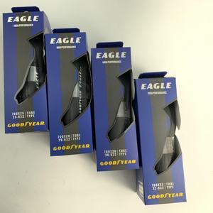 Pneumatici Clincher Ultraleggeri Goodyear Eagle per <span class=keywords><strong>Bici</strong></span> da Corsa in Gomma Rosa/Viola/Giallo/Nero per Tutte le Distanze - Product Image 5