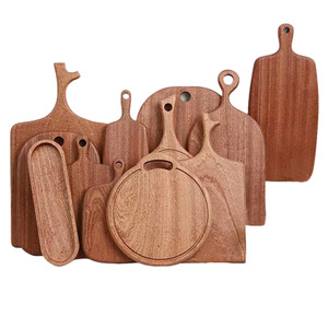 Planche à découper en bois d'ébène massif, planche à découper anti-moisissure, planche à découper pour fruits domestique, planche à découper pour pain en bois massif - Product Image 1