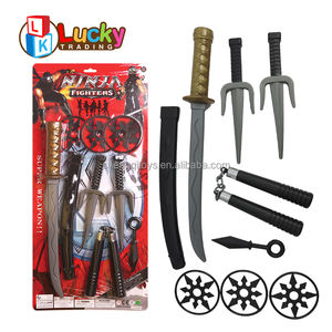 Cuchillo de juguete japonés de la suerte para Halloween, accesorios de plástico para espectáculo de Cosplay, armas - Product Image 1