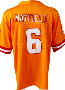 2025 yeni toptan formalar ucuz dikişli amerikan futbolu Jersey 6 Mayfield 7 Irving 12 Brady 13 Evans 14 Godwin Tampa Bay - Product Image 2
