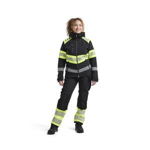 BLAKLADER - 440425139933XL Veste softshell haute visibilité pour femme Noir/Jaune-EAN 7330509849866 HI-VIS WORKWEAR - Product Image 3