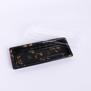 Boîtes à <span class=keywords><strong>sushi</strong></span> en papier avec fenêtre transparente, emballage alimentaire Weihao, boîte cadeau de luxe pour <span class=keywords><strong>sushi</strong></span>, plats à emporter, Foot Source - Product Image 4