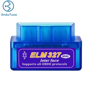 Scanner de Diagnostic pour toutes les voitures, couple ELM 327 Bluetooth V2.1 OBD2 OBDII lecteurs de Code