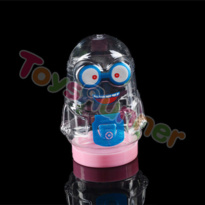 ของเล่นทอยส์รันเนอร์ วัสดุ PET ขนาดเล็ก รูปสัตว์ ของเล่นยอดนิยม ฝาขวดพลาสติก ภาชนะใส่สไลม์ ความจุ 65 มล. สำหรับเด็กอายุ 2-14 ปี - Product Image 4