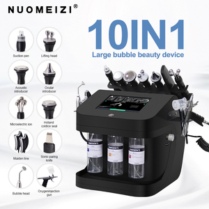 เครื่องทำบับเบิ้ลสกินบิวตี้ 10 in 1 สำหรับดูแลผิวหน้า ออกซิเจนเจ็ทพีล ยกกระชับผิว เดอร์มาเบรชั่น อุปกรณ์ใช้ในบ้านอื่นๆ รุ่น N2071 H2o2 Aqua Peel - Product Image 3