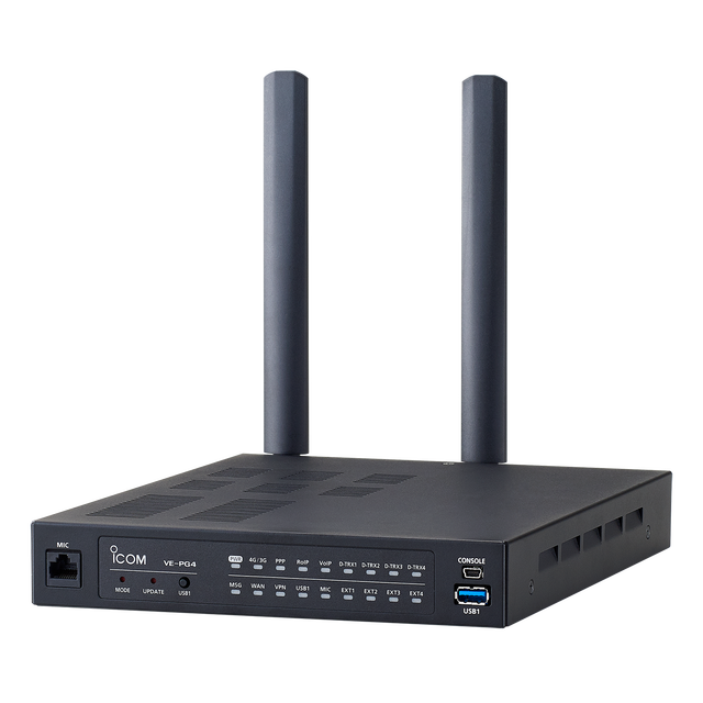 Icom VE-PG4 RoIP Gateway 1000 Users Multi Protocol Bridge LTE WLAN IP LTE Radio Cross Connect Dispatcher