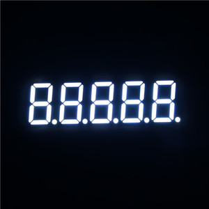 Panneaux d'affichage LED à cathode commune à bas prix en gros, affichage LED blanc à 7 segments, 0,36 pouce, 5 chiffres - Product Image 4