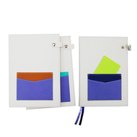 Carnet de notes A5 personnalisé, nouveau design de poche, agenda relié rigide, logo en relief, carnet en cuir PU pour cadeaux promotionnels