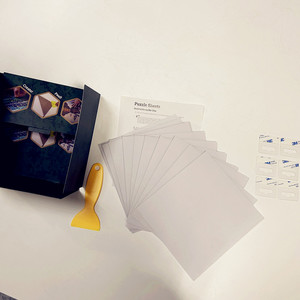 Trong suốt ghép hình câu đố Saver vỏ dán keo Mat Gậy <span class=keywords><strong>Sheets</strong></span> rõ ràng cho 1000 1500 miếng Câu Đố khung mạnh mẽ dính - Product Image 6