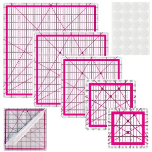 Promoción de Fábrica: Regla de Acrílico para Patchwork y Quilting de 6.5x6.5 pulgadas y 6.5x12 pulgadas - Product Image 4