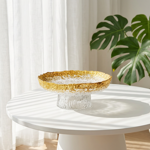 Plateaux à fruits en <span class=keywords><strong>verre</strong></span> cristal transparent de luxe léger de haute qualité – Services de personnalisation en gros pour cadeaux, bonbons et aliments élégants - Product Image 3