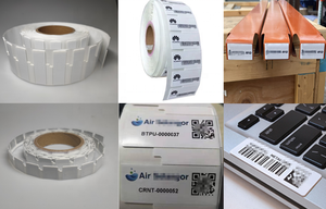 ป้ายแท็ก RFID UHF ป้องกันการงัดแงะ สำหรับติดบนโลหะ สามารถพิมพ์ QR CODE โลโก้สี บาร์โค้ด  พร้อมแถบอินเลย์แบบ Fragile และสติกเกอร์ RFID - Product Image 4