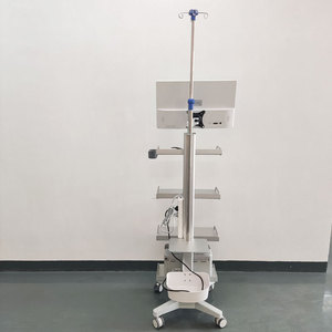 Aluminum alloy laryngoscope and <b>laparoscopic</b> <b>instrument</b> trolley, multi-layer endoscope trolley with infusion pole - Product Image 2