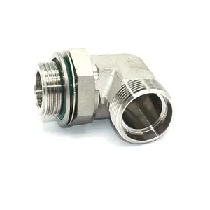 Roestvrijstalen Buisfitting Ss304/316/316l Stalen Pijp Flenzen Fittingen Tepels 1/8 "-4" 150lb Npt Bsp Schroefdraadfittingen