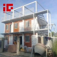 Bâtiment Scolaire de 3 Étages, Salles de Classe Préfabriquées, Construction Modulaire Sécurisée, Maison Conteneur Pliable, Immeuble d'Appartements Portable